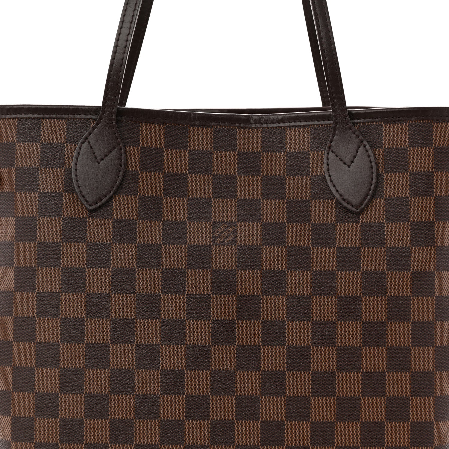 Louis Vuitton Damier Ebene Neo Neverfull MM Rose Ballerine 9 of 14
