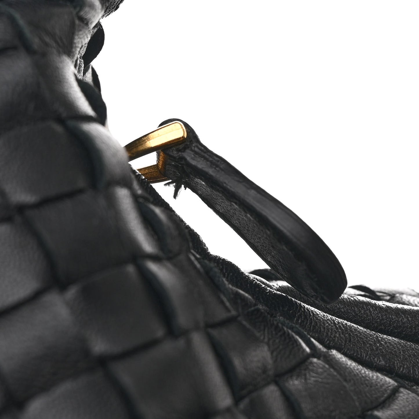 Nappa Intrecciato Medium Veneta Hobo Black