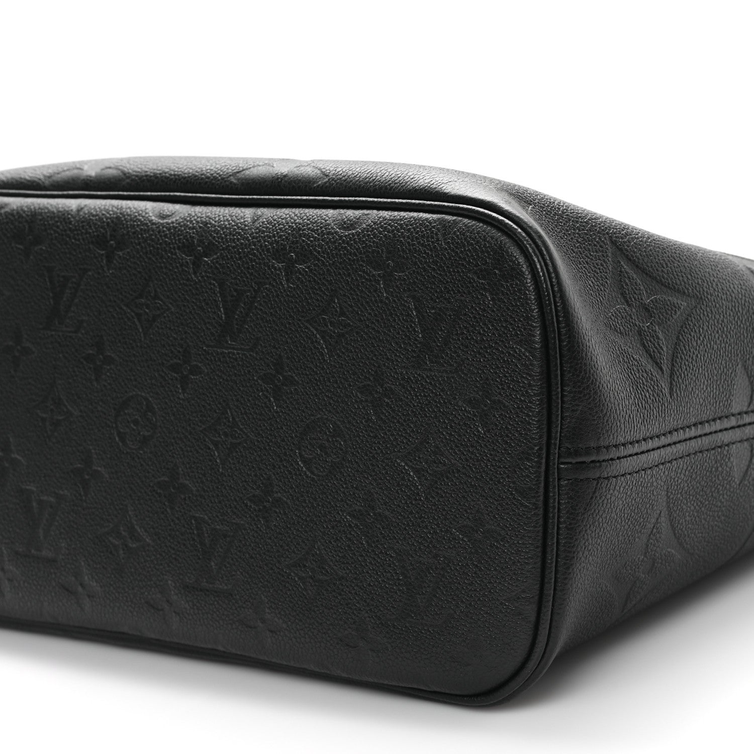 Louis Vuitton Empreinte Monogram Giant Neverfull MM Black 10 of 11
