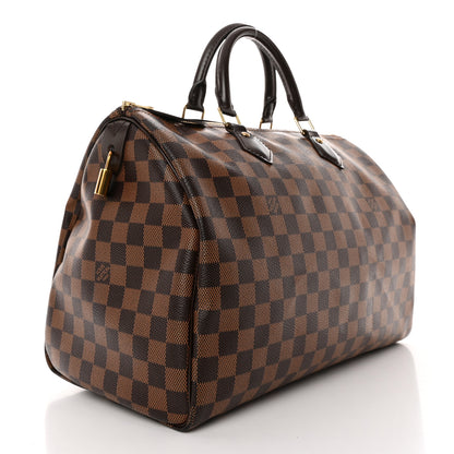 Louis Vuitton Damier Ebene Speedy 35 3 of 13
