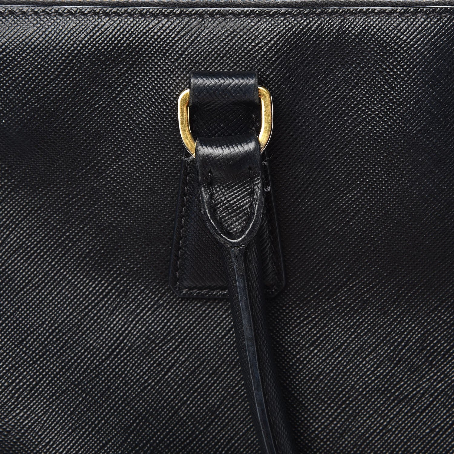 Prada Saffiano Medium Galleria Double Zip Tote Black 15 of 25