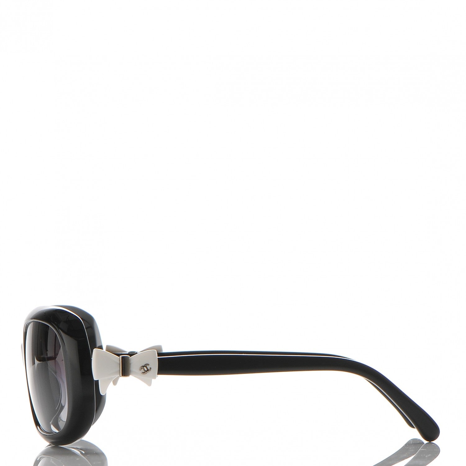 Chanel CC Bow Sunglasses 5170 Black 2 of 9
