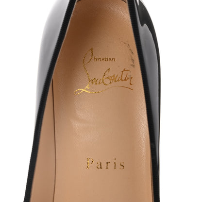 Christian Louboutin Patent Lagoyata 85 Pumps 37 Black 7 of 8