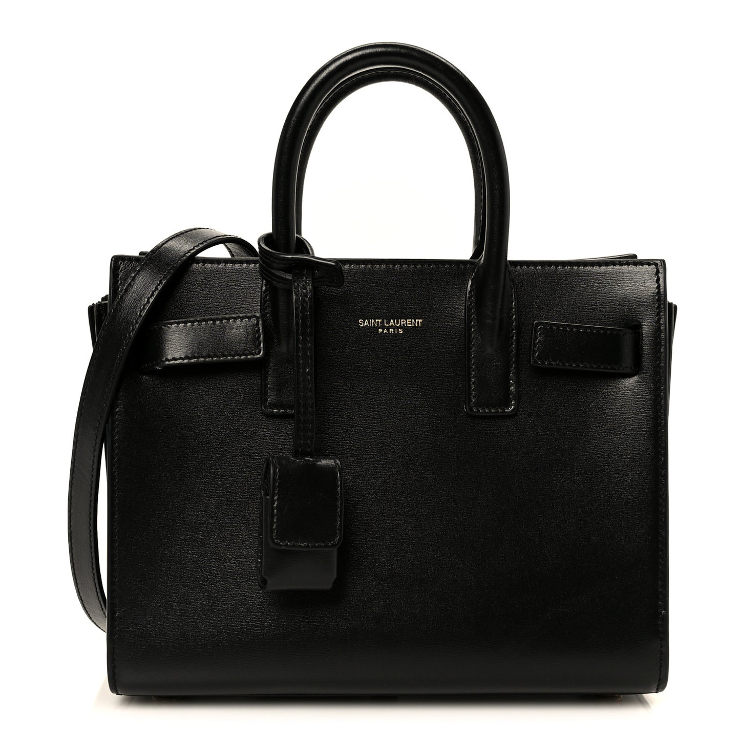 Calfskin Nano Sac De Jour Black