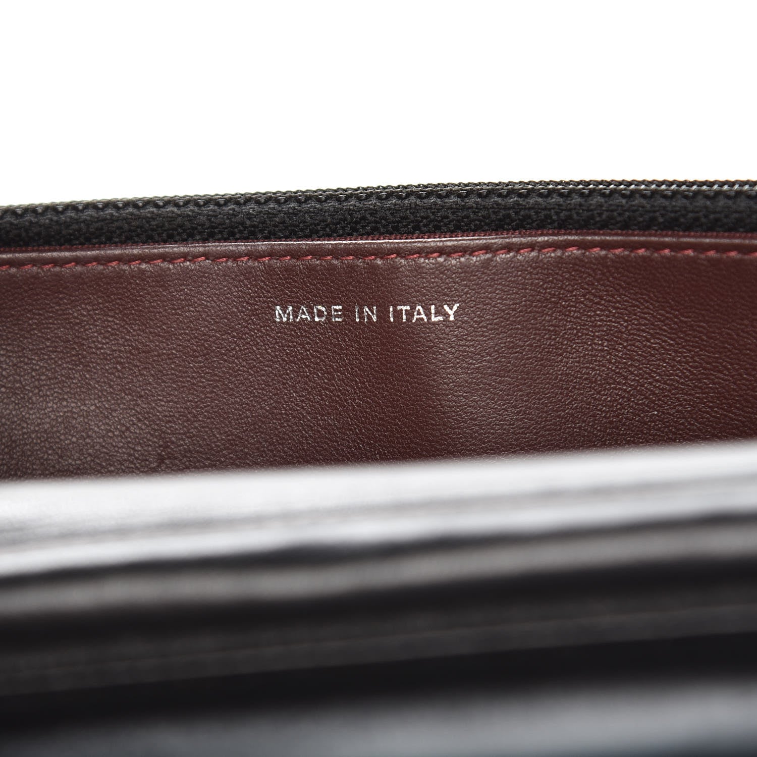 Chanel Lambskin Quilted Wallet On Chain WOC Black 7 of 11