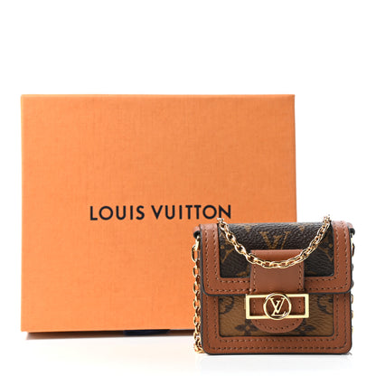 Louis Vuitton Reverse Monogram Dauphine Micro Earphones Bag 9 of 9