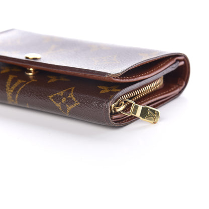 Louis Vuitton Monogram Porte-Monnaie Tresor Wallet 9 of 9