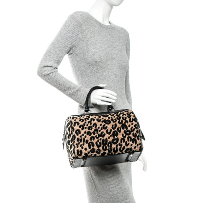 Louis Vuitton Jacquard Velvet Leopard Print Stephen Sprouse Speedy 2 of 7