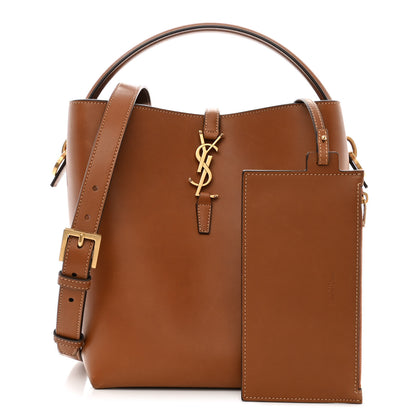 Saint Laurent Vegetable Le 37 Bucket Bag Brick 1 of 13