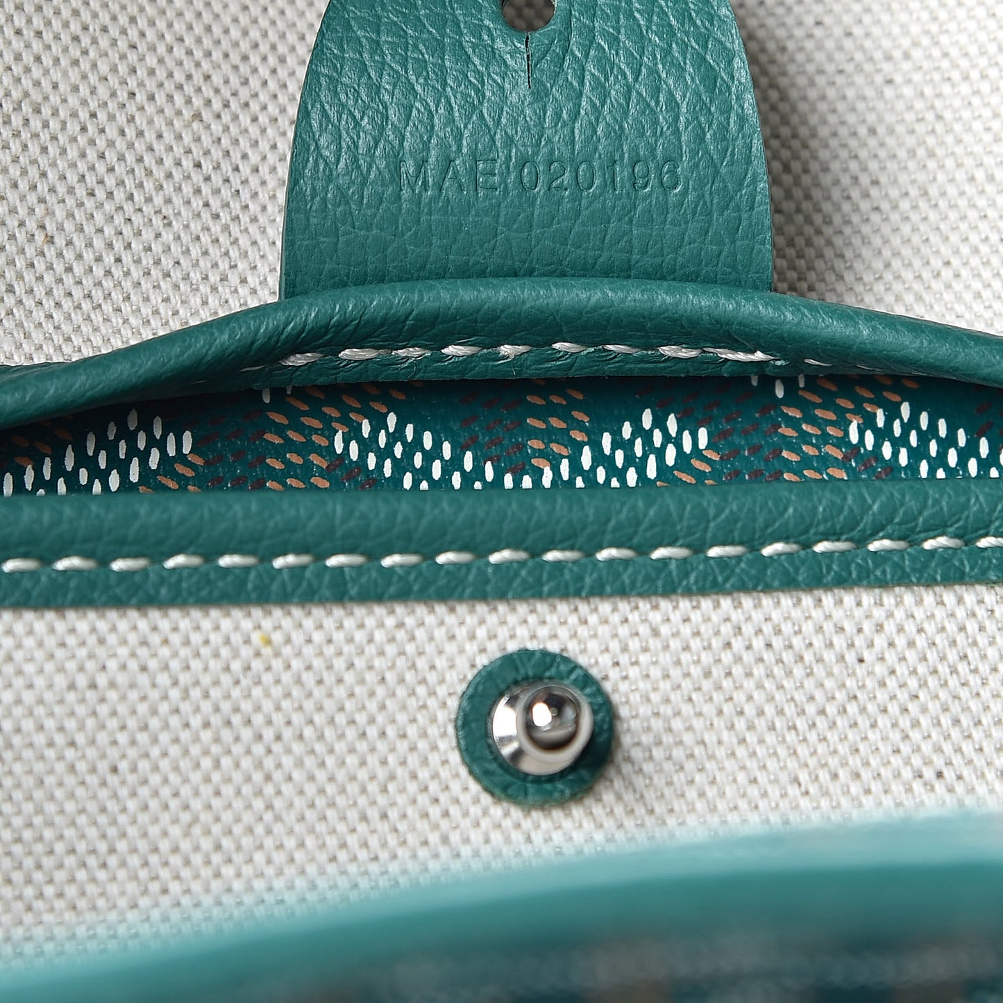 Goyardine Artois PM Green