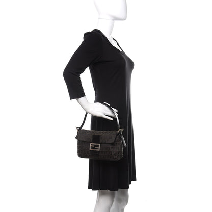 Fendi Zucchino Baguette Brown 2 of 11