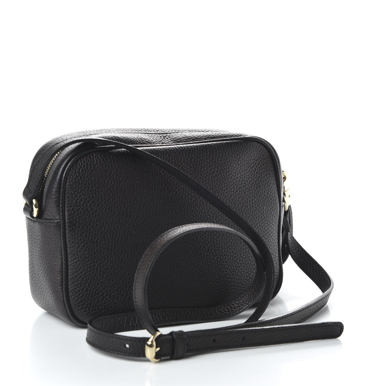 Gucci Pebbled Calfskin Small Soho Disco Bag Black 3 of 10