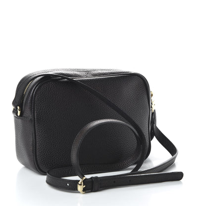 Gucci Pebbled Calfskin Small Soho Disco Bag Black 3 of 10