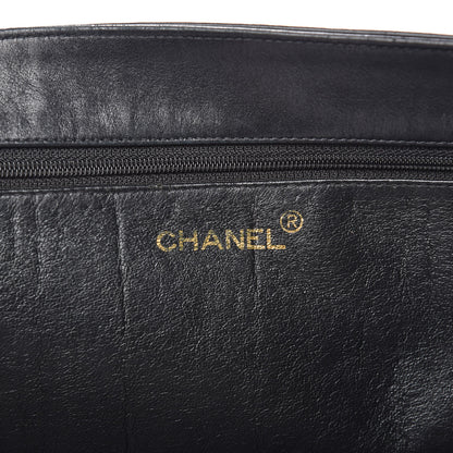 Chanel Lambskin CC Tote Black 8 of 14