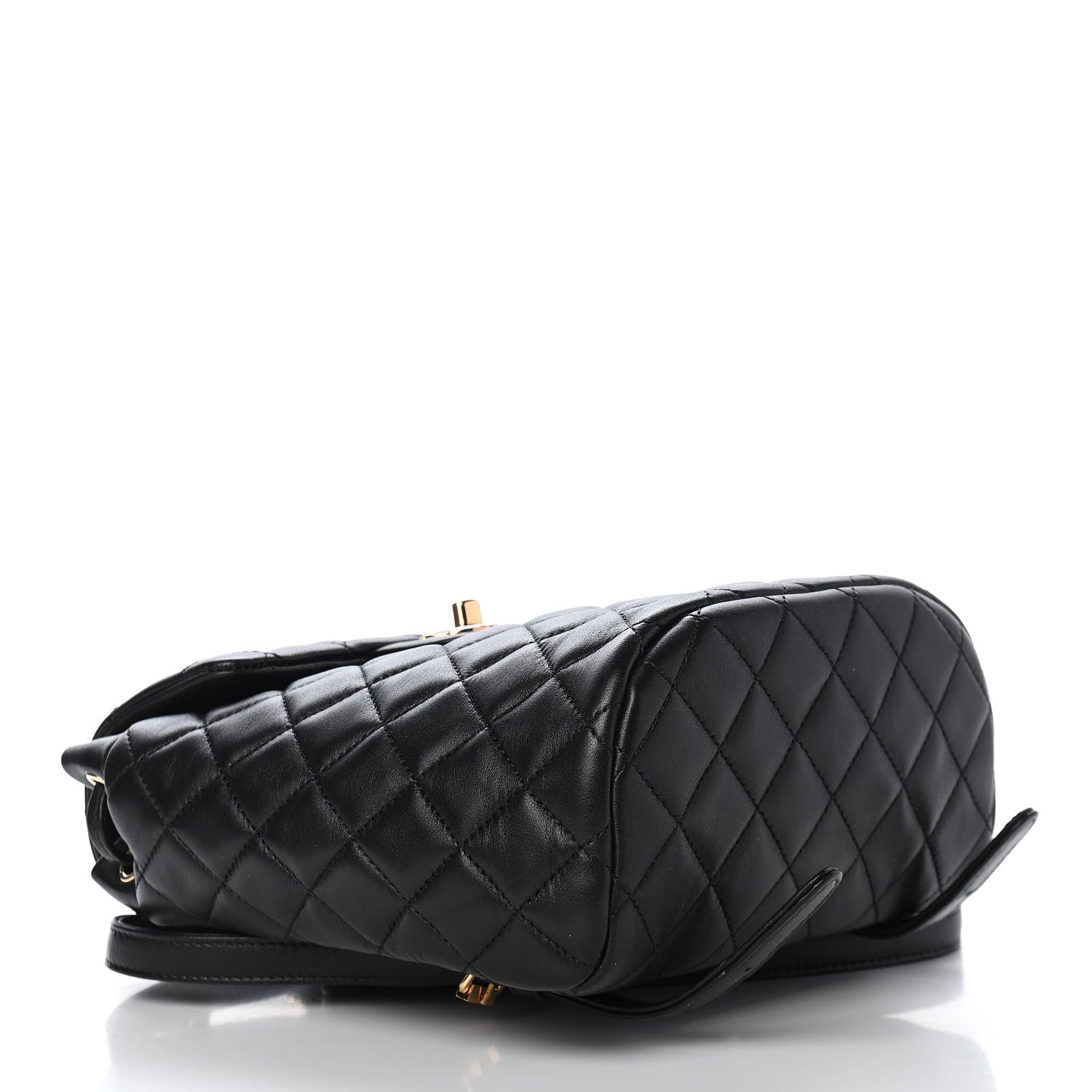 Chanel Lambskin Quilted Mini Urban Spirit Backpack Black 3 of 8