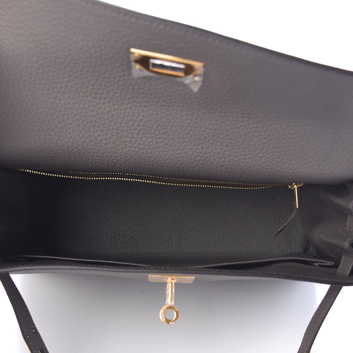 Hermes Togo Kelly Retourne 28 Etain 7 of 12
