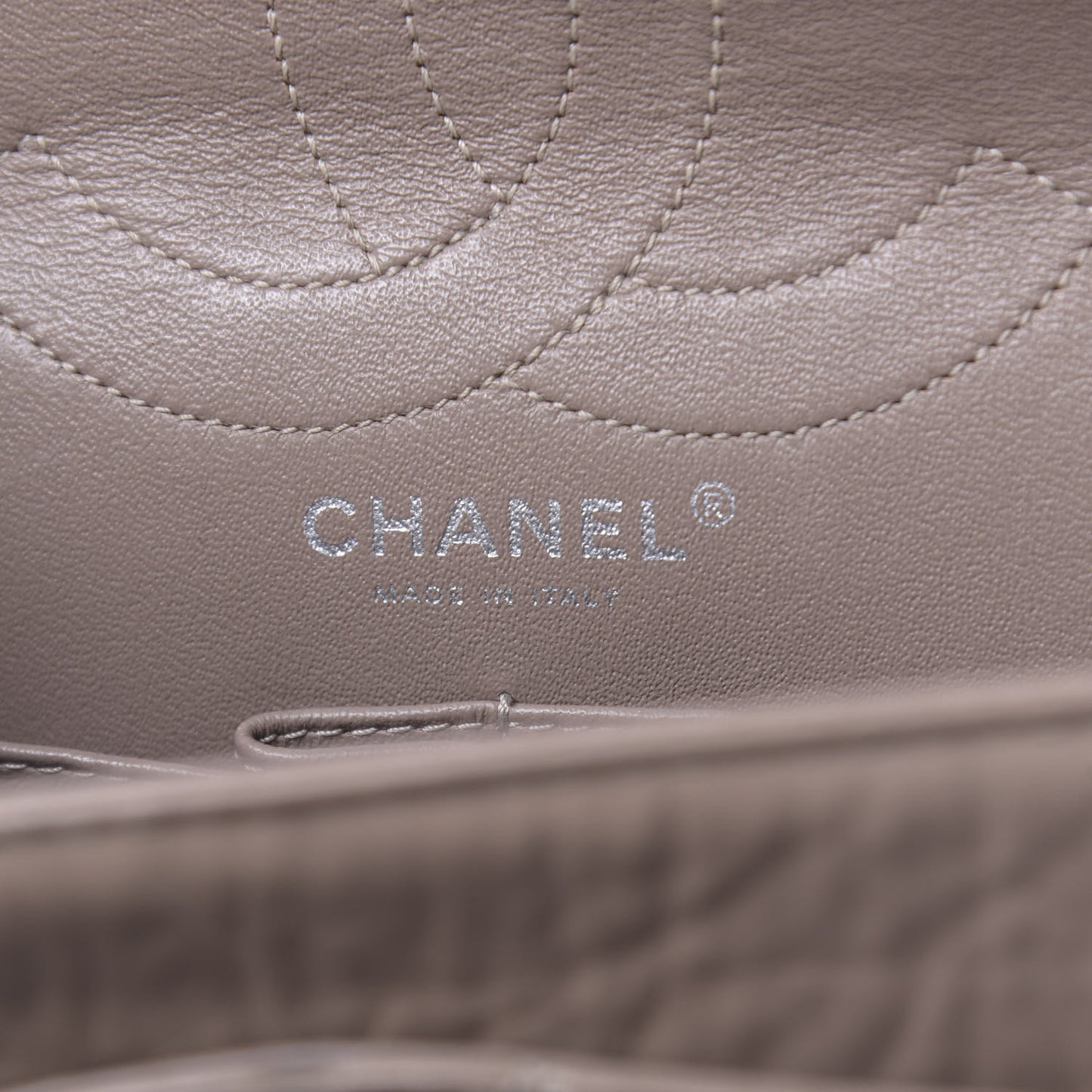 Aged Calfskin Quilted 2.55 Reissue 226 Flap Taupe