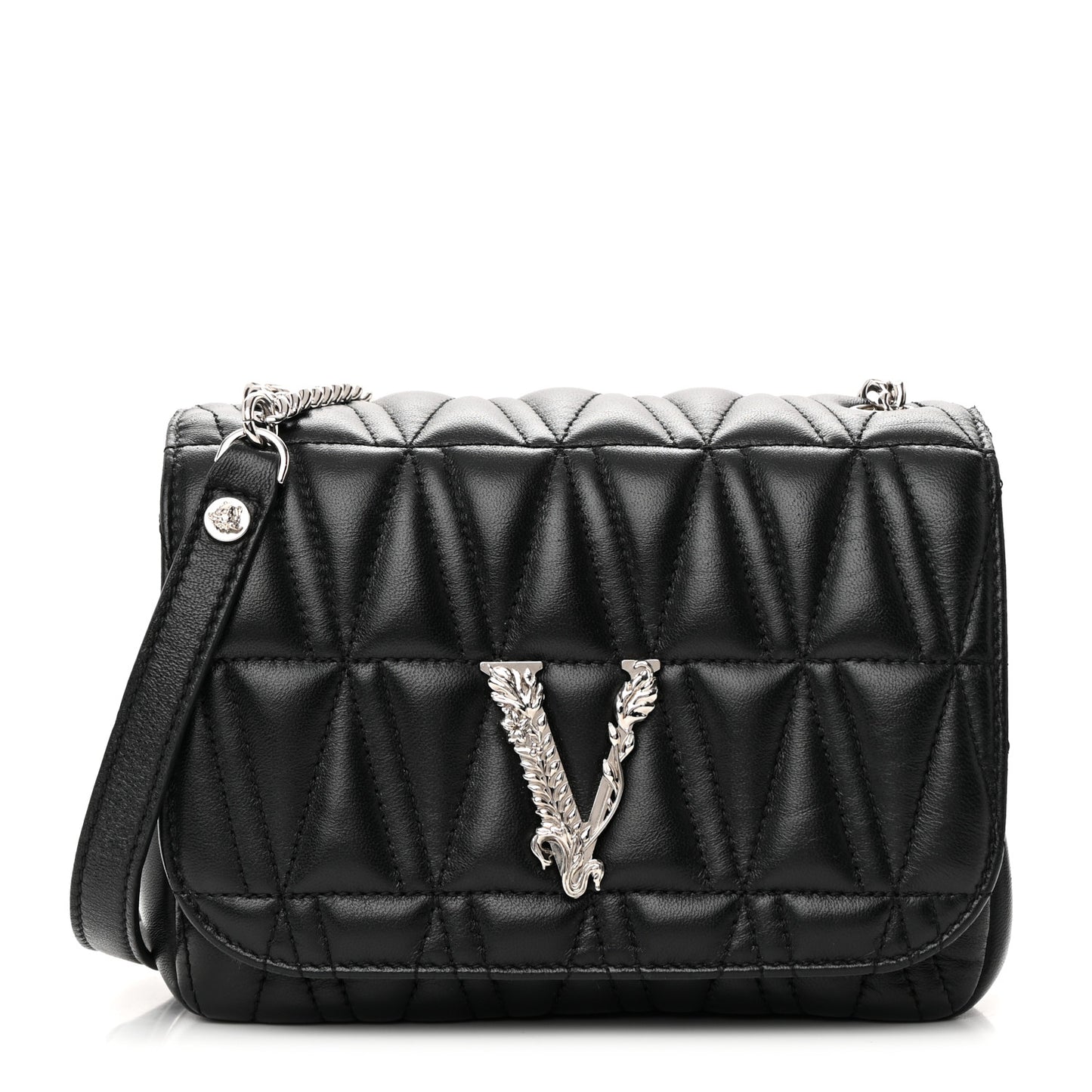 Nappa Quilted Virtus Bag Black