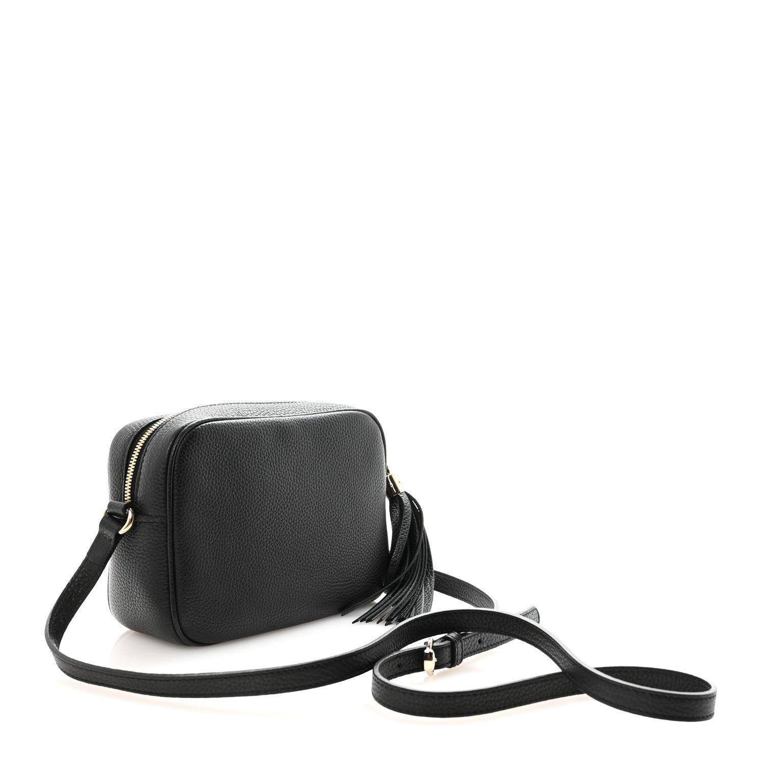 Gucci Pebbled Calfskin Small Soho Disco Bag Black 3 of 10