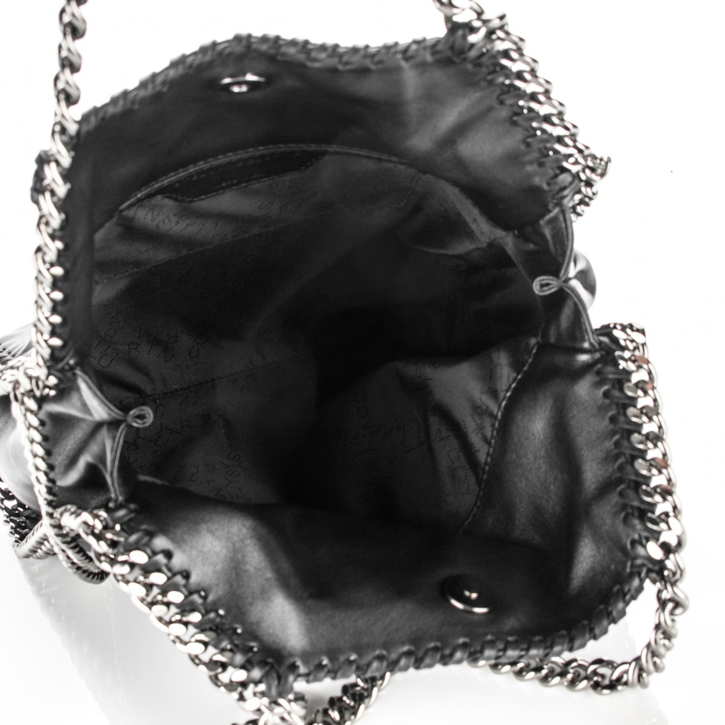 Alter Nappa Embossed Mini Falabella Tote Black