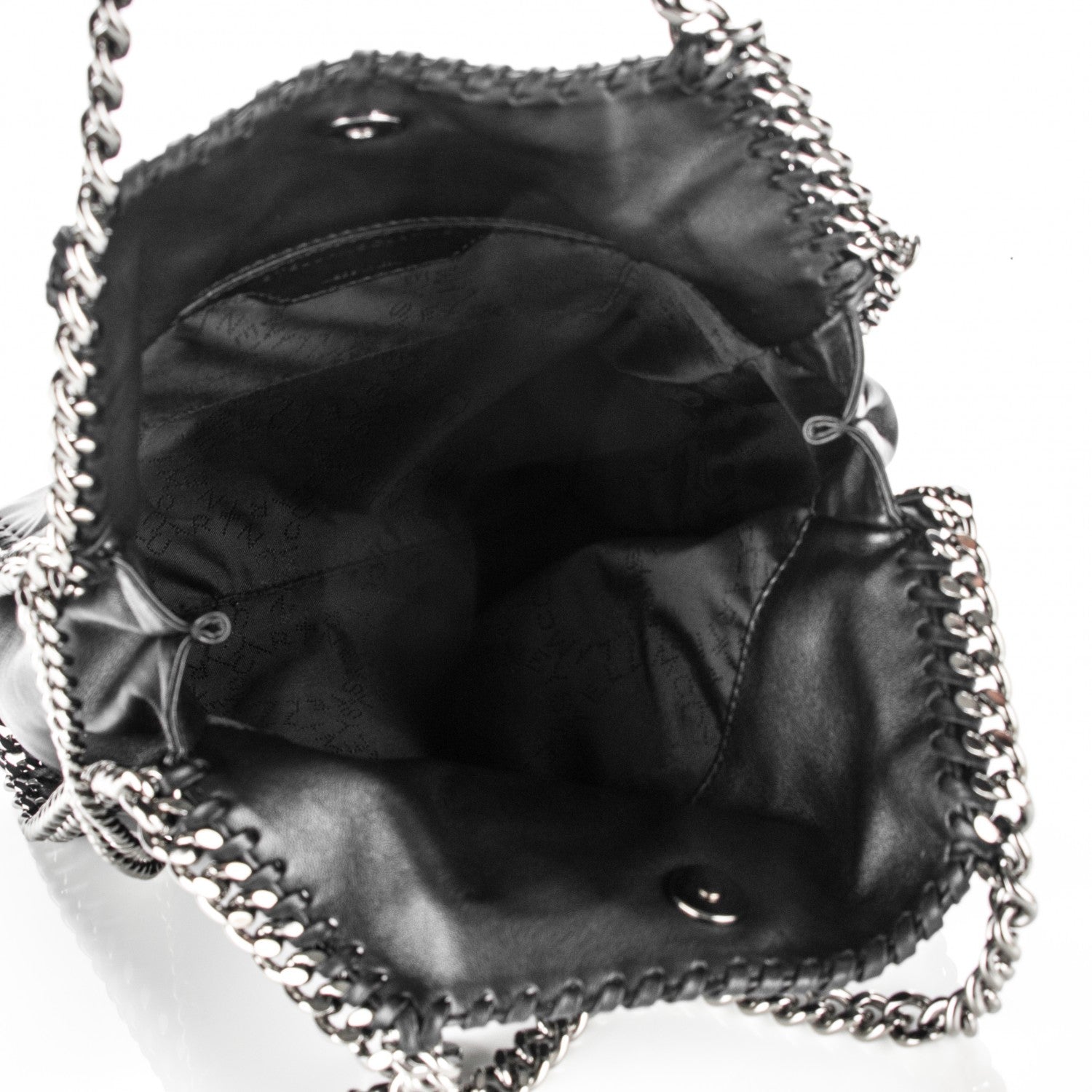 Stella McCartney Alter Nappa Embossed Mini Falabella Tote Black 6 of 7