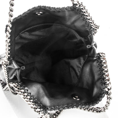 Stella McCartney Alter Nappa Embossed Mini Falabella Tote Black 6 of 7