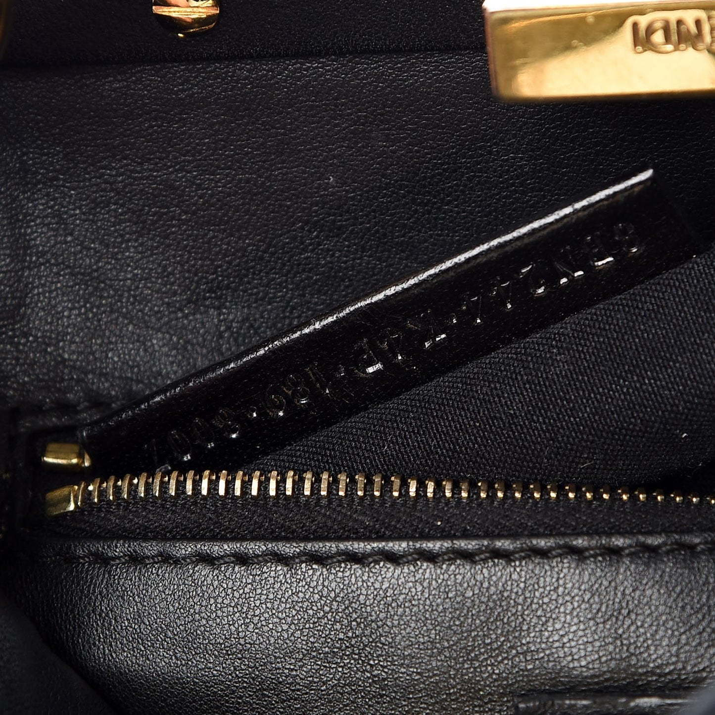 Nappa Mini Peekaboo Iconic Satchel Black