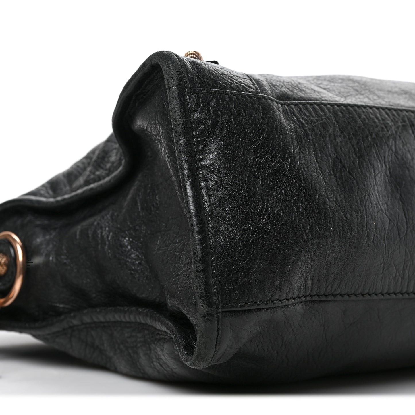 Agneau Giant 12 Gold Hardware City Black