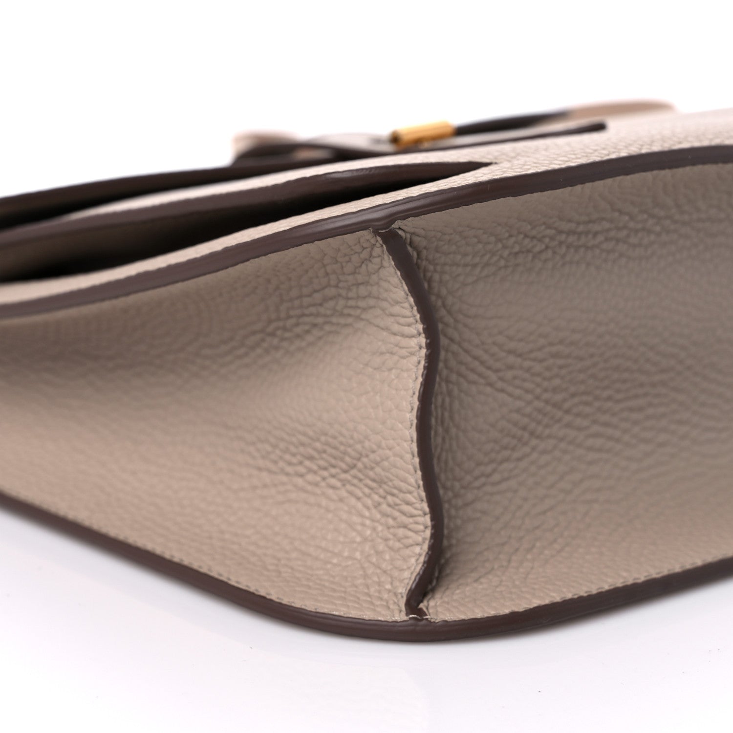 Tom Ford Grained Calfskin Rialto Crossbody Taupe 7 of 8