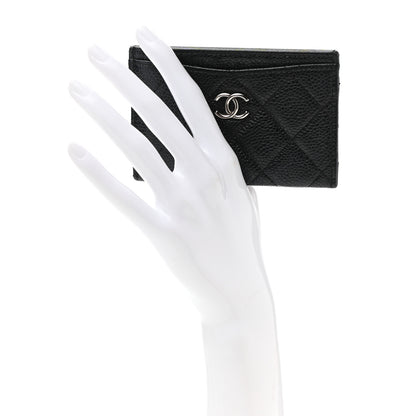 Chanel Caviar Quilted Card Holder Black 2 of 8