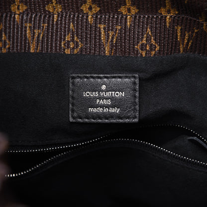 Louis Vuitton Monogram Canvas Pleated Explorer Bag MM 8 of 10