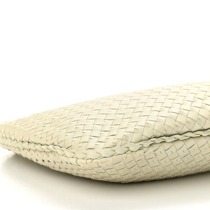 Bottega Veneta Nappa Intrecciato Slit Medium Veneta Hobo Cream 8 of 10