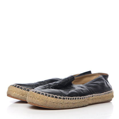 Chanel Lambskin CC Espadrilles 38 Black 3 of 11