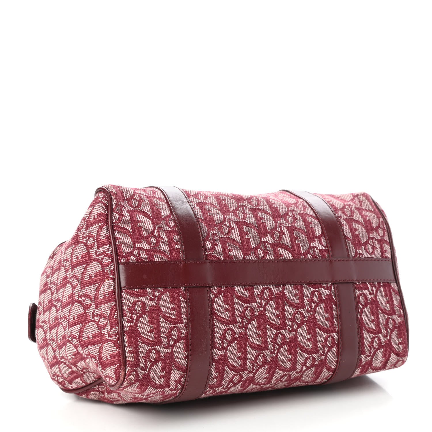 Christian Dior Monogram Boston Red 4 of 10