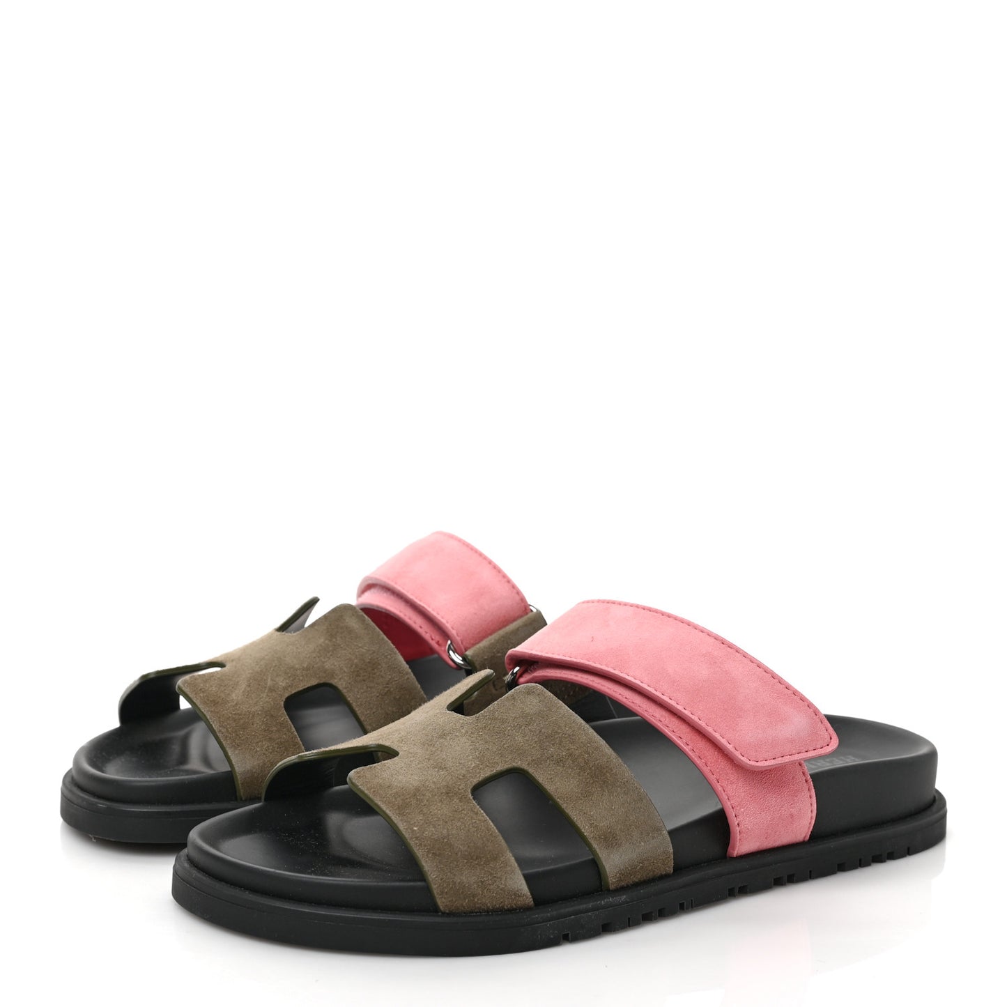 Suede Goatskin Womens Chypre Sandals 36 Toundra Rose Du Desert