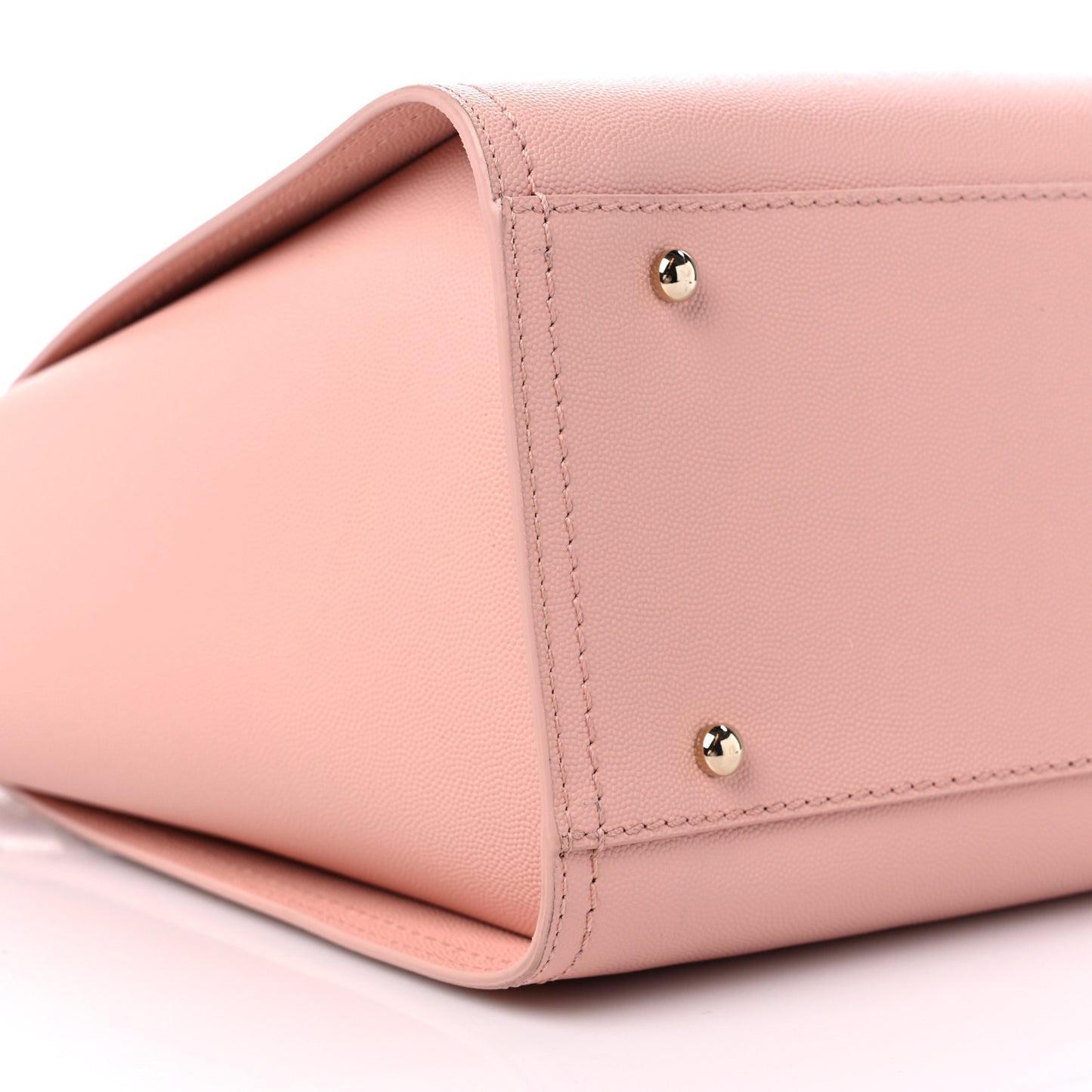 Caviar Small Studded Deauville Tote Light Pink