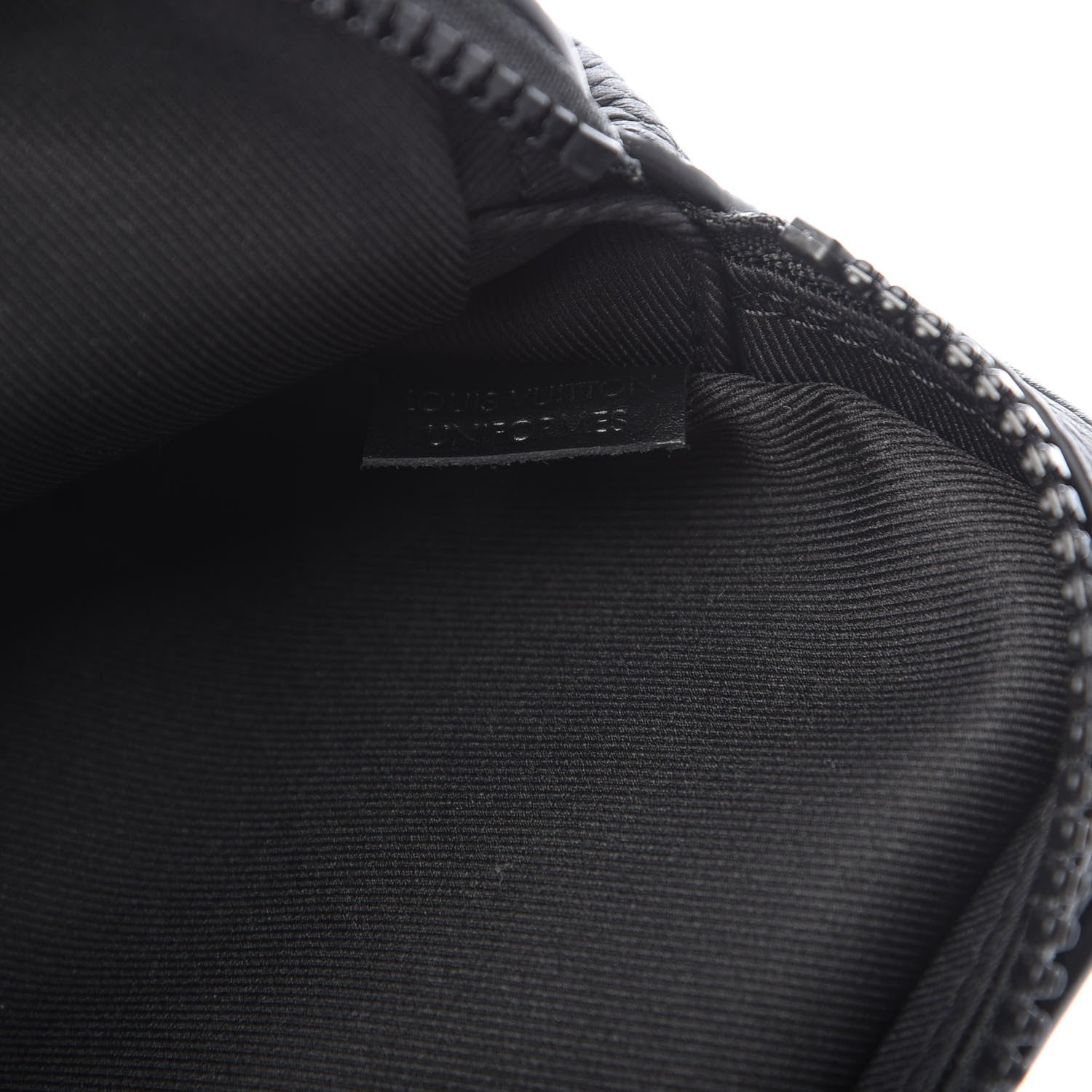 Louis Vuitton Taurillon Monogram Uniformes Solar Ray Soft Pochette Volga Belt Bag Black 6 of 10