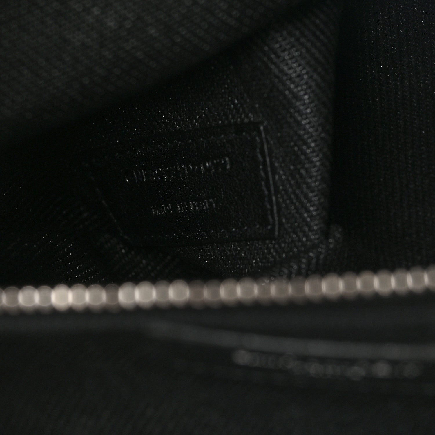 Saint Laurent Linen Calfskin Rive Gauche Tote Black 6 of 9