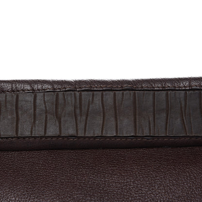 Tom Ford Pebbled Calfskin Large Jennifer Dark Brown 10 of 14