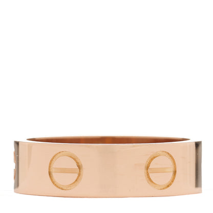 Cartier 18K Pink Gold 5.5mm LOVE Ring 54 6.75 3 of 4