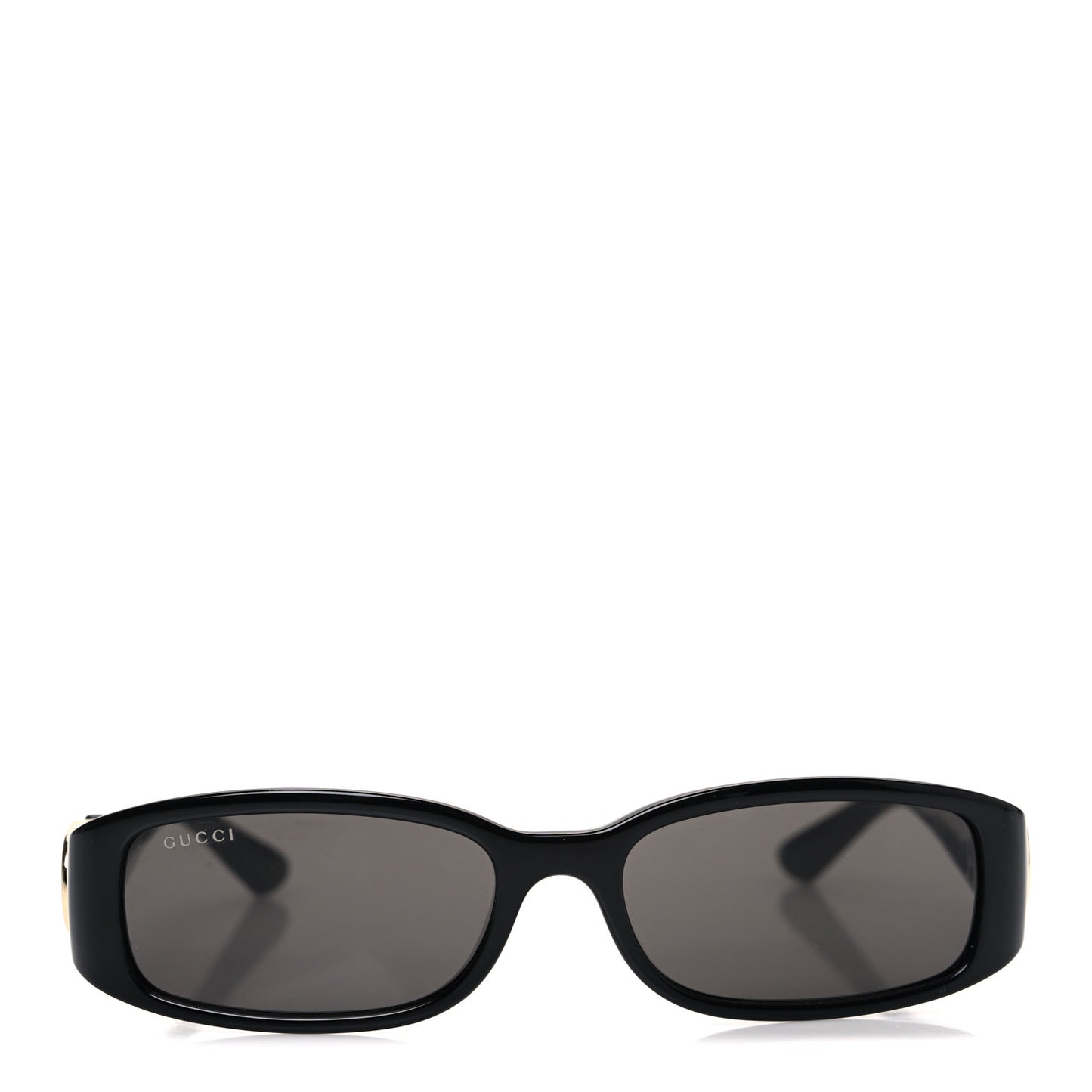 Acetate Rectangular Frame Sunglasses GG1661S Black