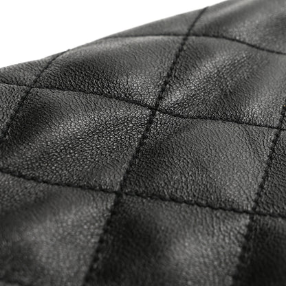 Saint Laurent Lambskin Quilted Maxi Icare Shopping Tote Black 14 of 14