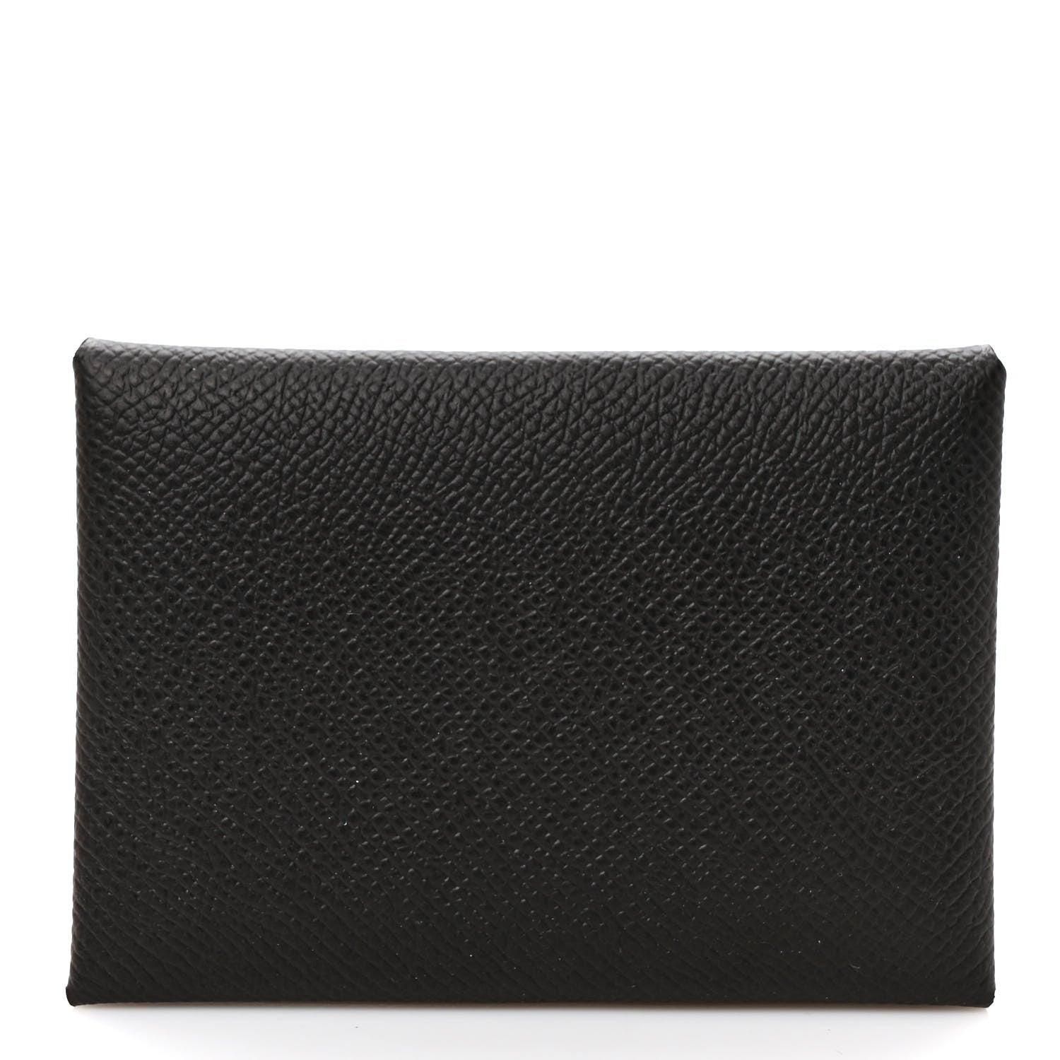 Hermes Epsom Calvi Duo Card Case Black 1 of 7