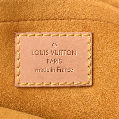 Louis Vuitton Monogram Denim Sac Plat Blue 6 of 13