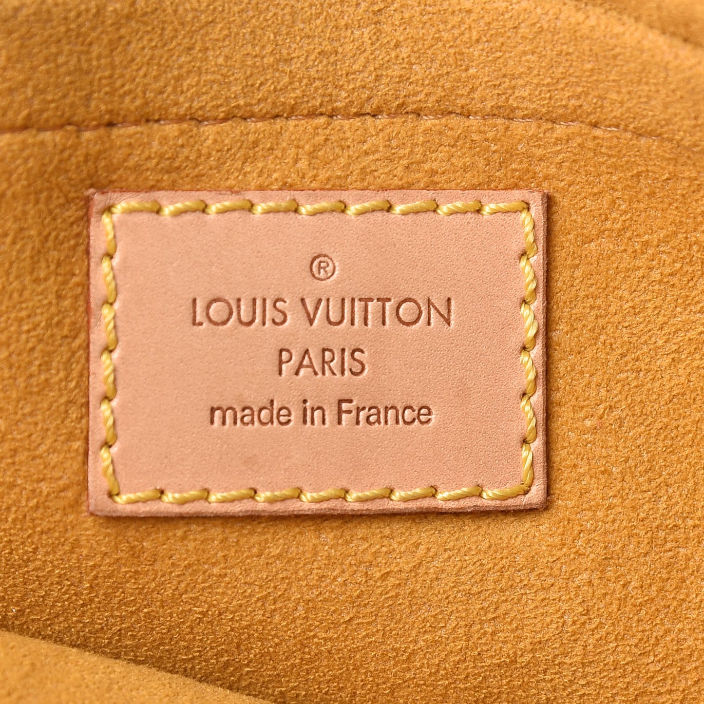 Monogram Denim Sac Plat Blue
