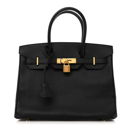 Hermes Epsom BIRKIN 30 Black 1 of 10