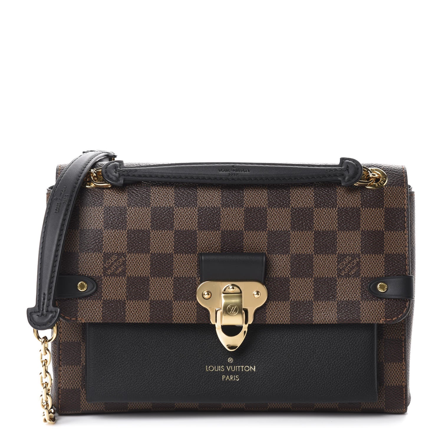 Louis Vuitton Damier Ebene Vavin PM Black 1 of 9