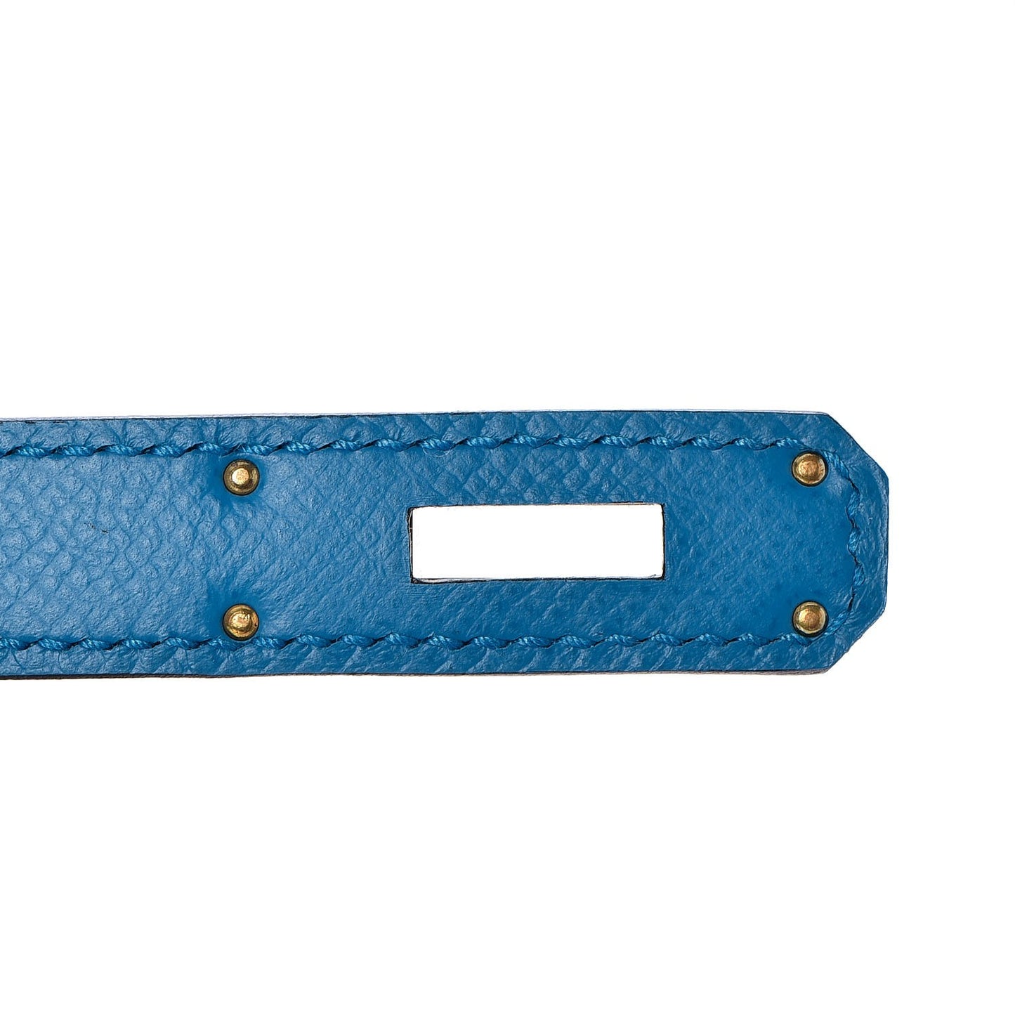 Epsom Birkin 35 Bleu Zanzibar
