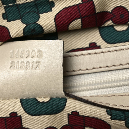 Gucci Guccissima Large Punch Tote Ivory 7 of 10