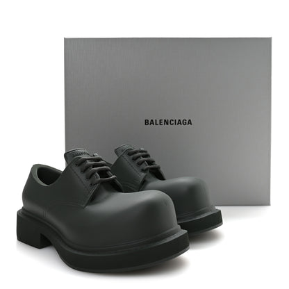 Balenciaga Rubber Steroid Derby Shoes 37 Dark Khaki 9 of 9